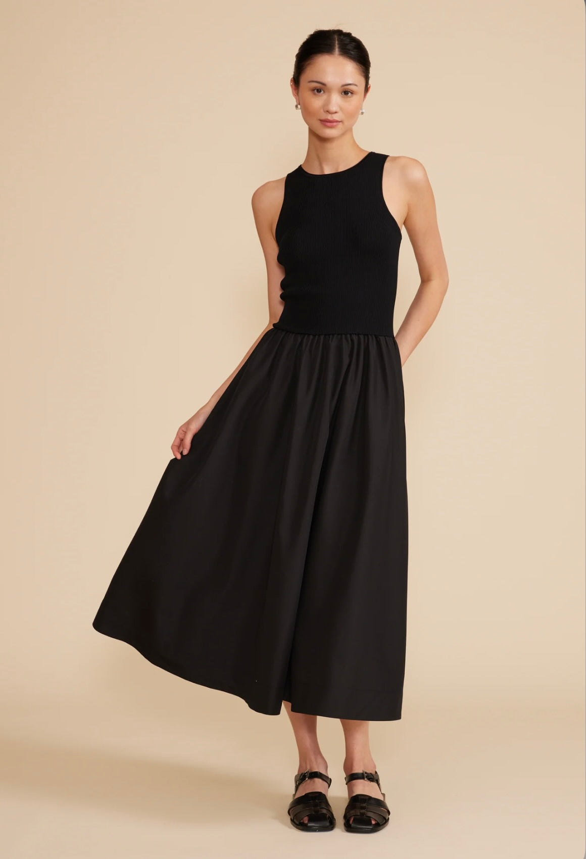 Marlena Mixed Media Dress by Sierra Deene