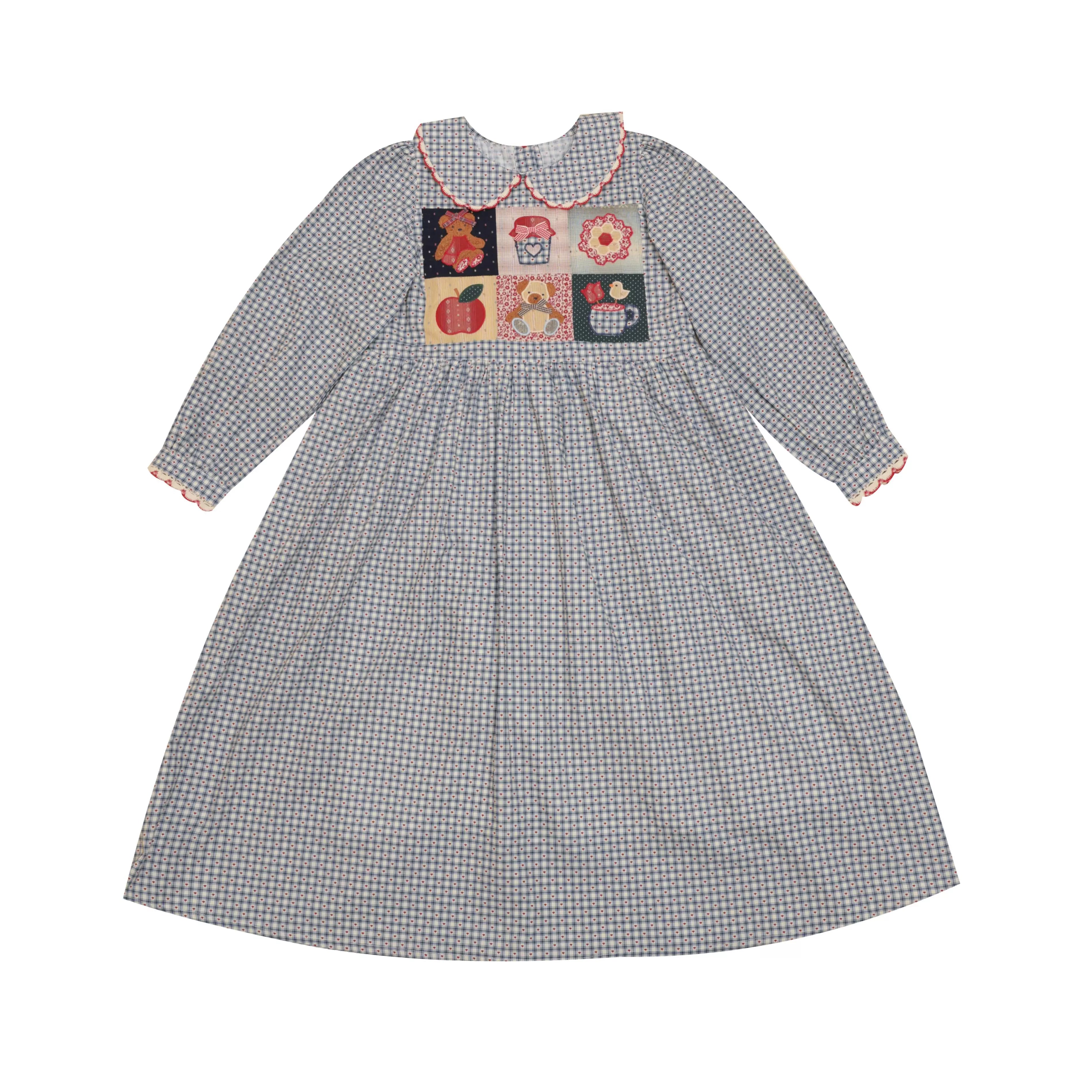 KidCore Peter Pan Collar Dress | Nostalgic, Cute, and Playful Harajuku Fashion by SemenCoicis by Land Decora