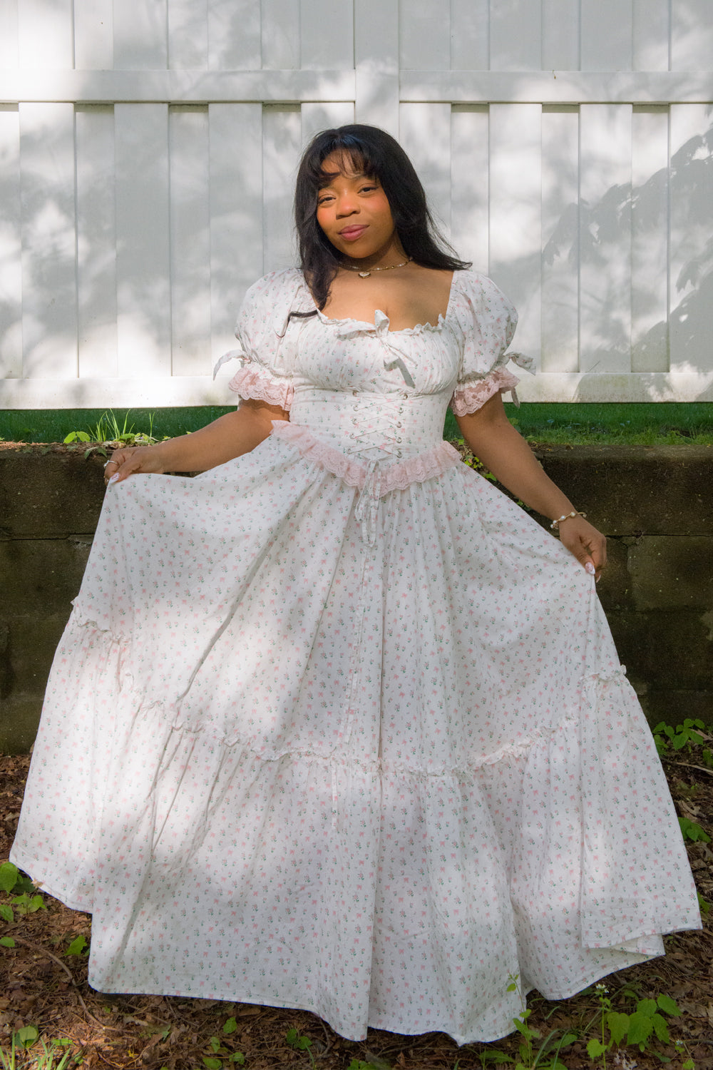 Pink Rose Princess Gown by Miss Candyholic