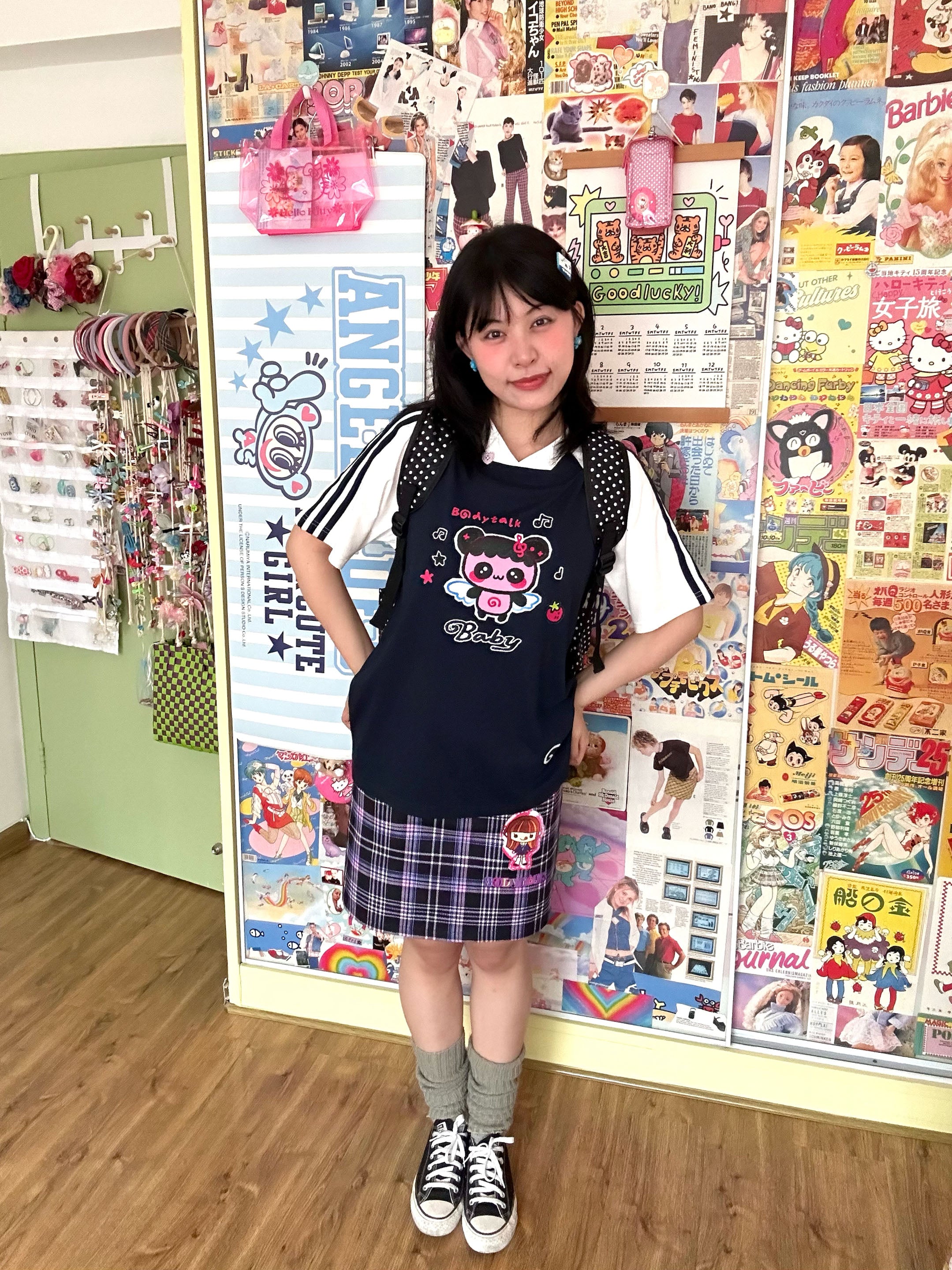 Japanese School Plaid Skirt - BodyTalk by Land Decora