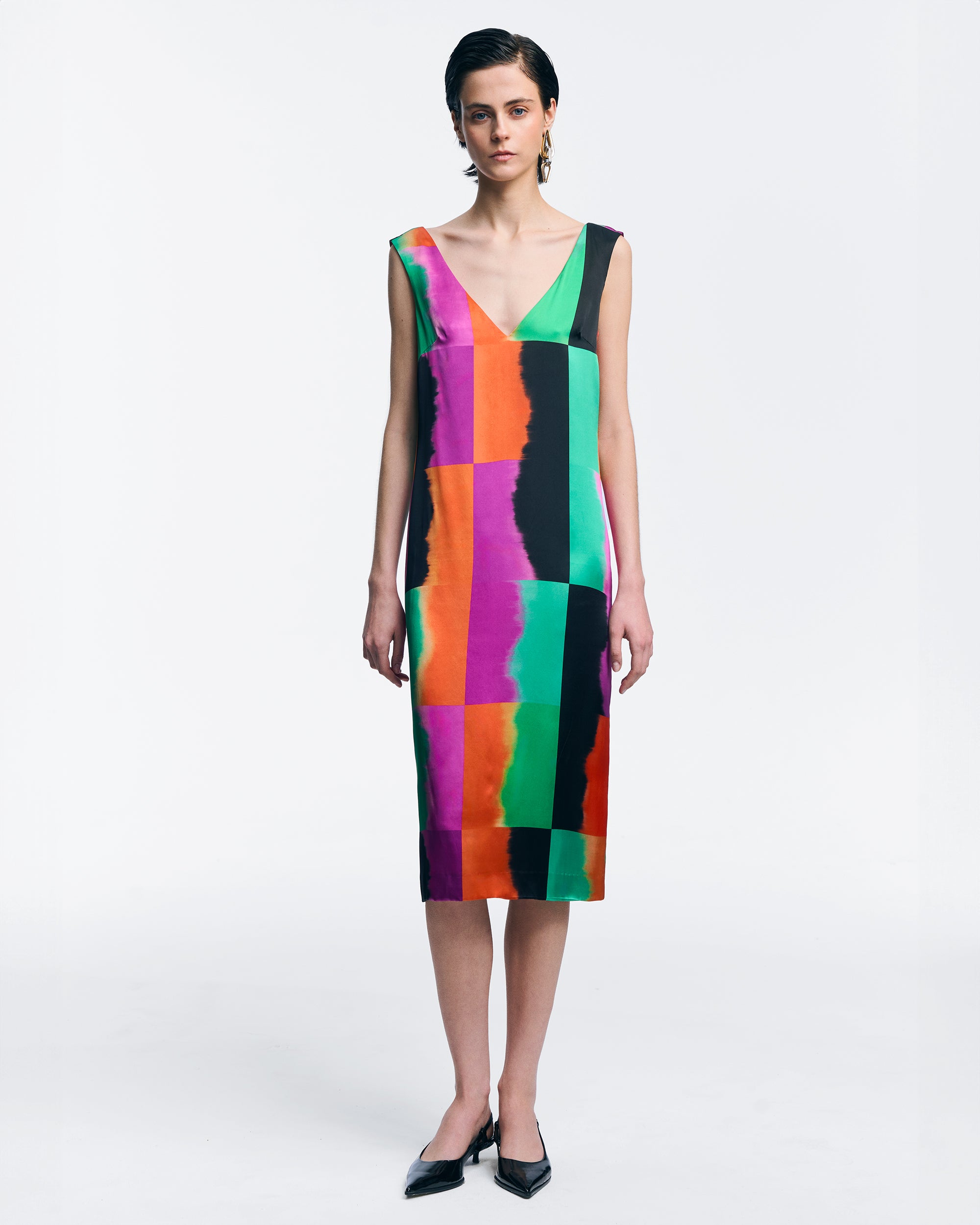 Octavia silk dress by Further Review