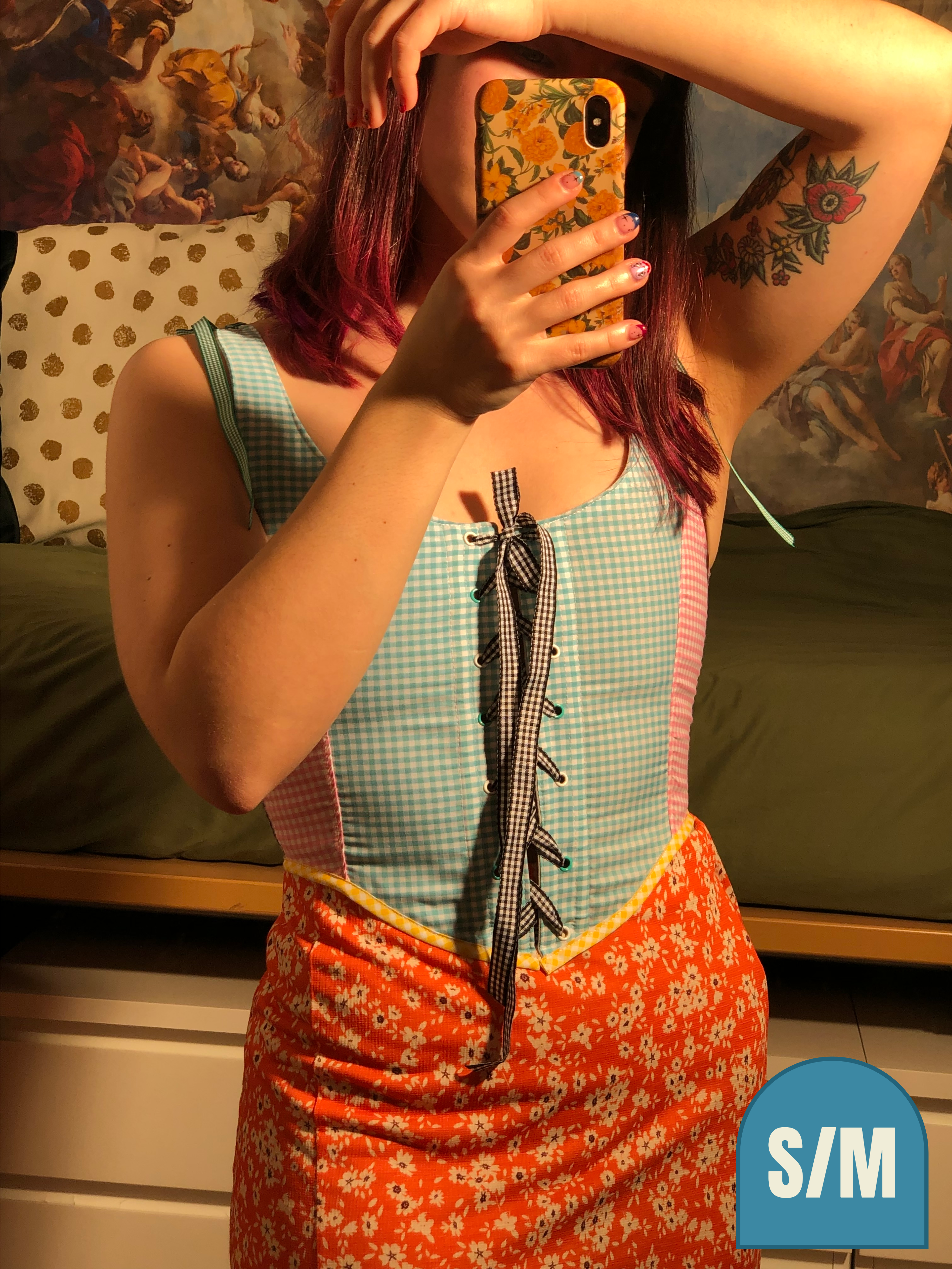 Rainbow Picnic Soft Corset (Older design) by Emjota Studio