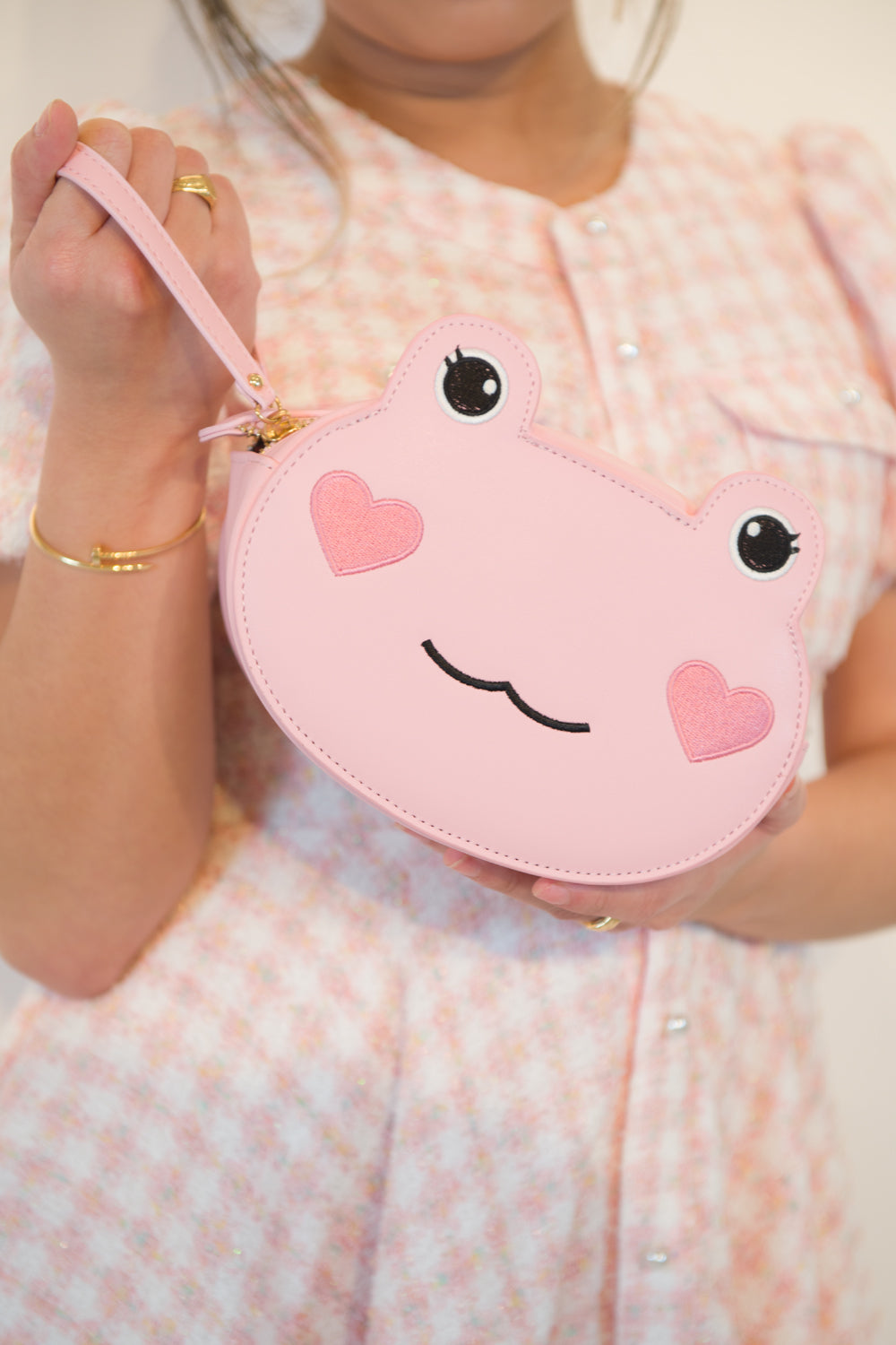 Sakura Frog Vanity Case by Miss Candyholic