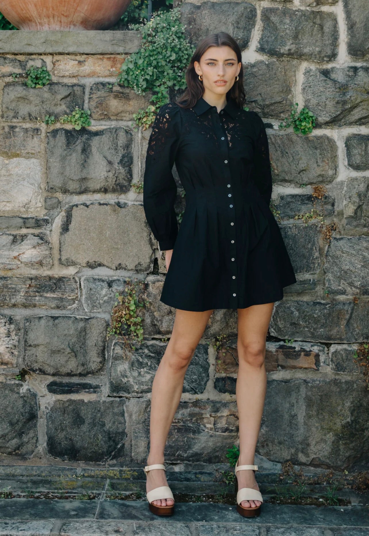 Marta Long Sleeve Mini Dress by Sierra Deene