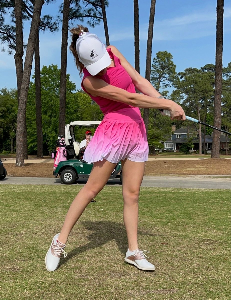 Pretty Pleated Skirt by Putter Girl