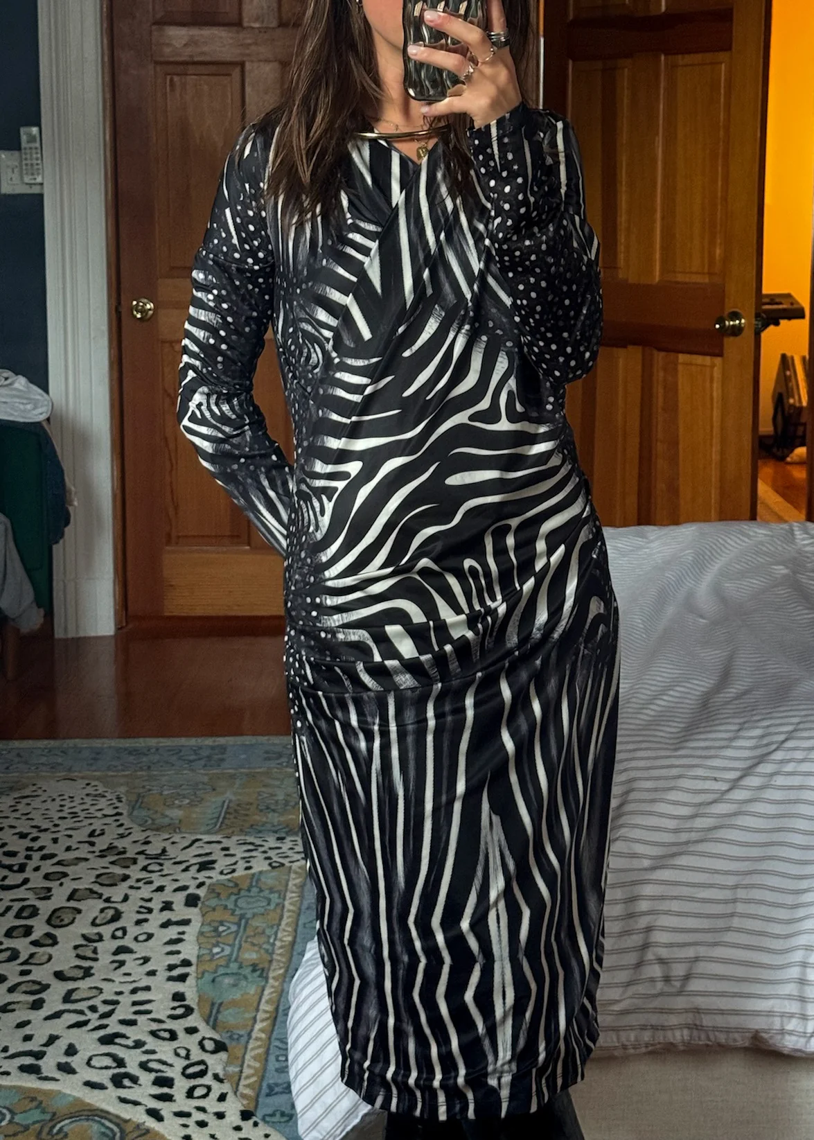 etoile du monde | zebra dress by Honeybear Vintage