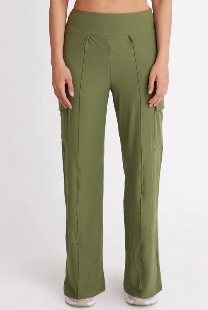 Eucalyptus Cargo Pants by Sierra Deene