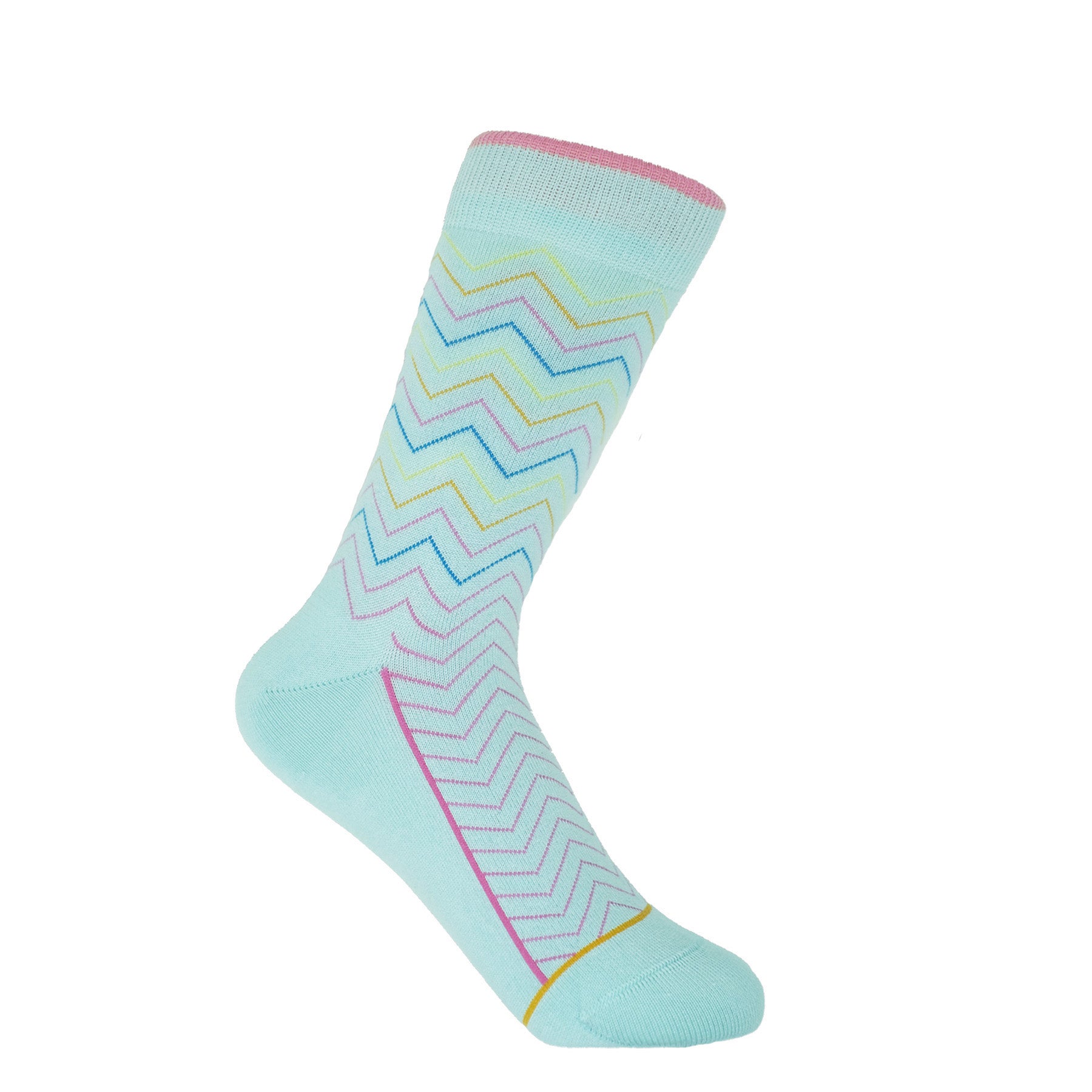 Oblique Women's Socks - Mint by Peper Harow