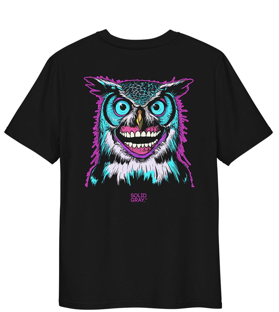 OWL TEETH-SHIRT by Solid Gray