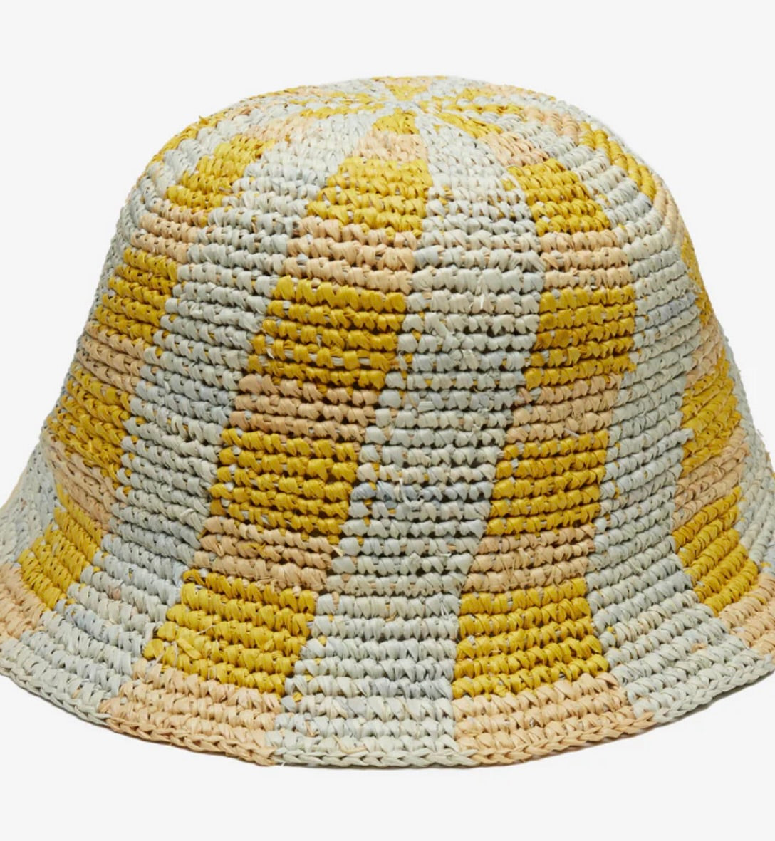 Chrissy Hat in Blue Gold by Sierra Deene