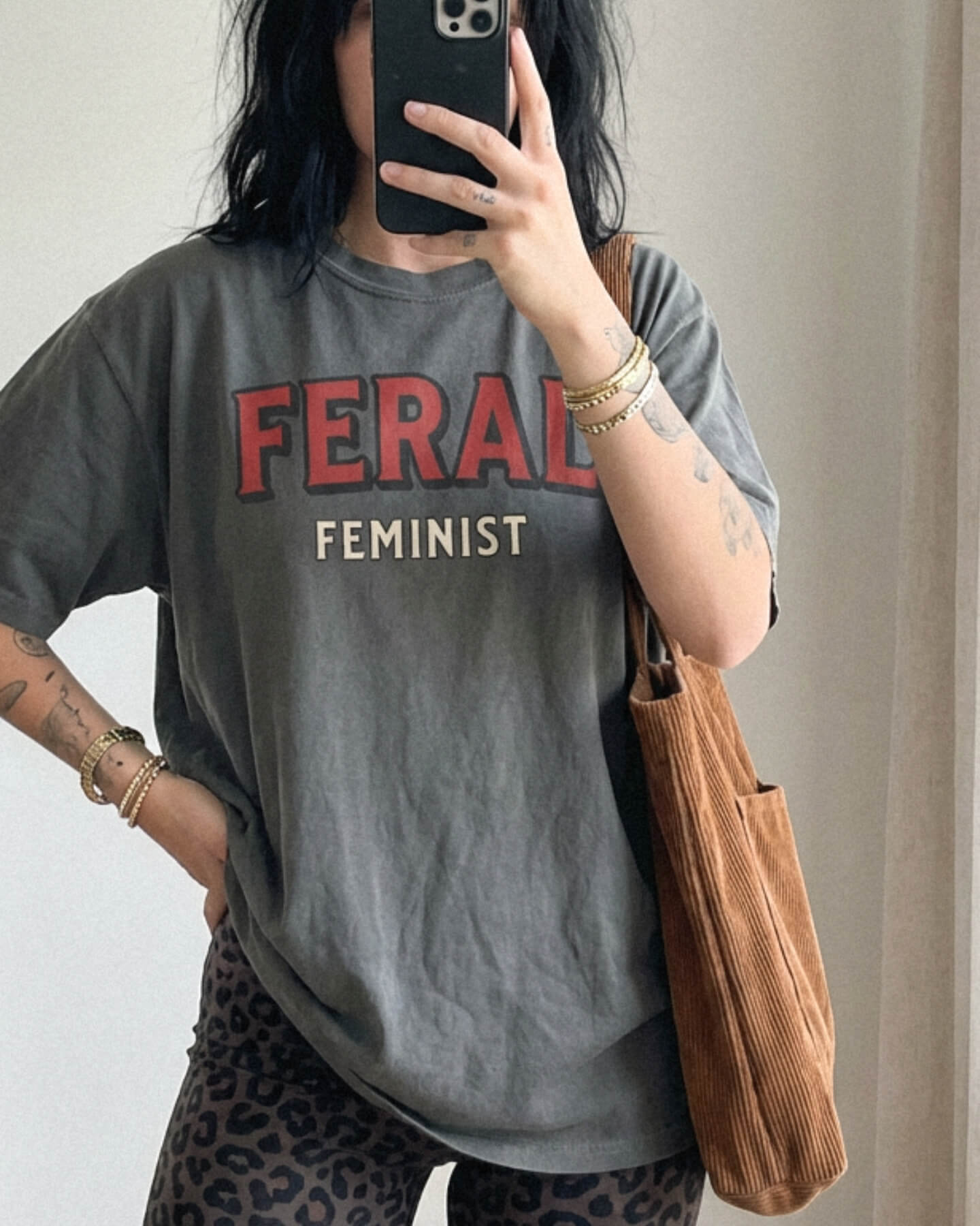 Feral Feminist T-Shirt by DILLO Outfitters