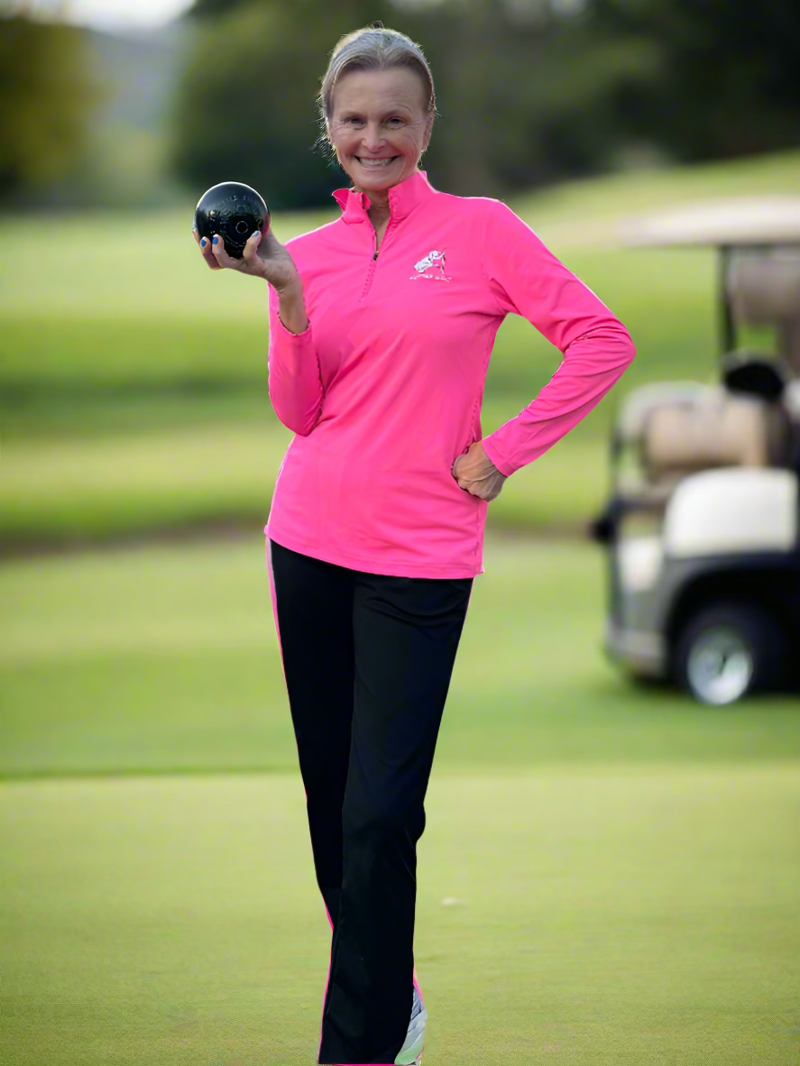 Pink Pull Over by Putter Girl