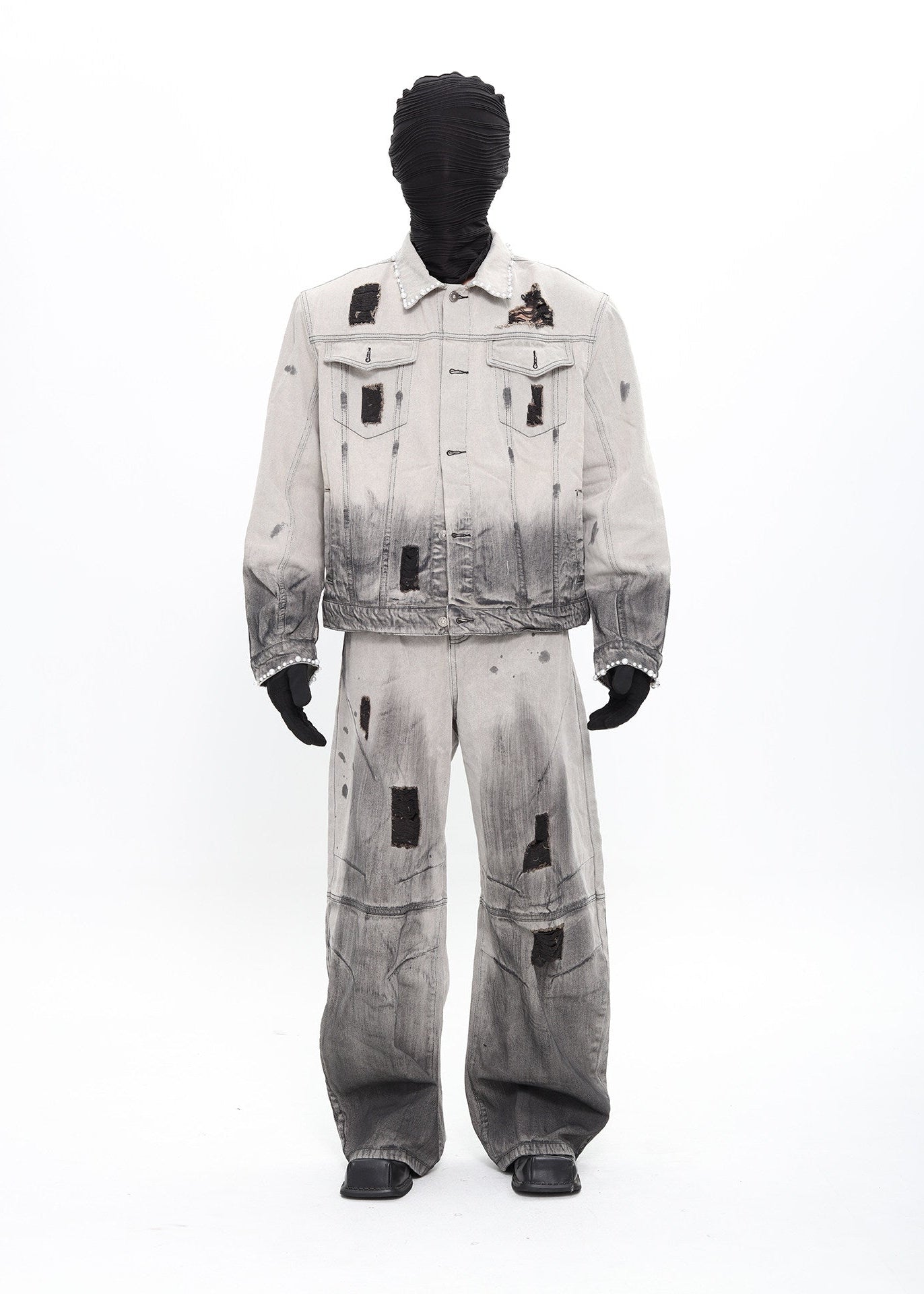 Xculture Fade Denim Jacket by OFFCULTURE