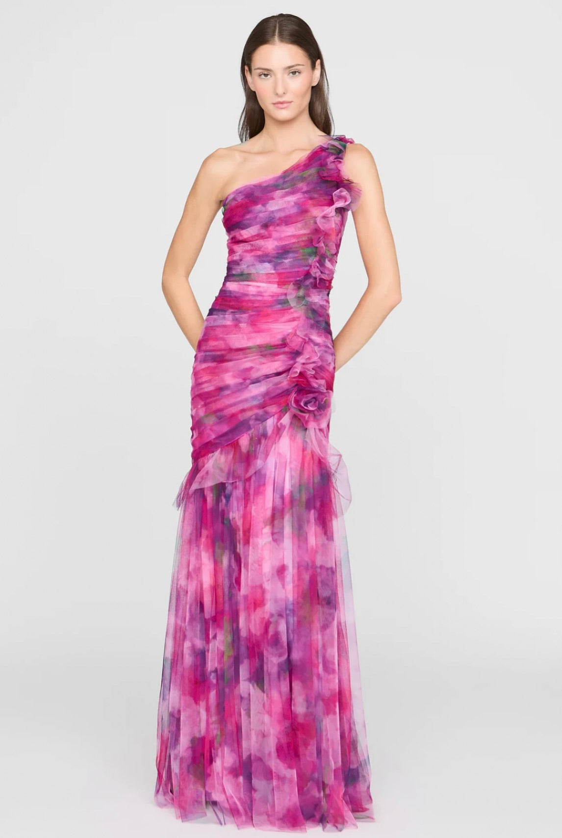 Theia Myrtle One Shoulder Gown by Sierra Deene