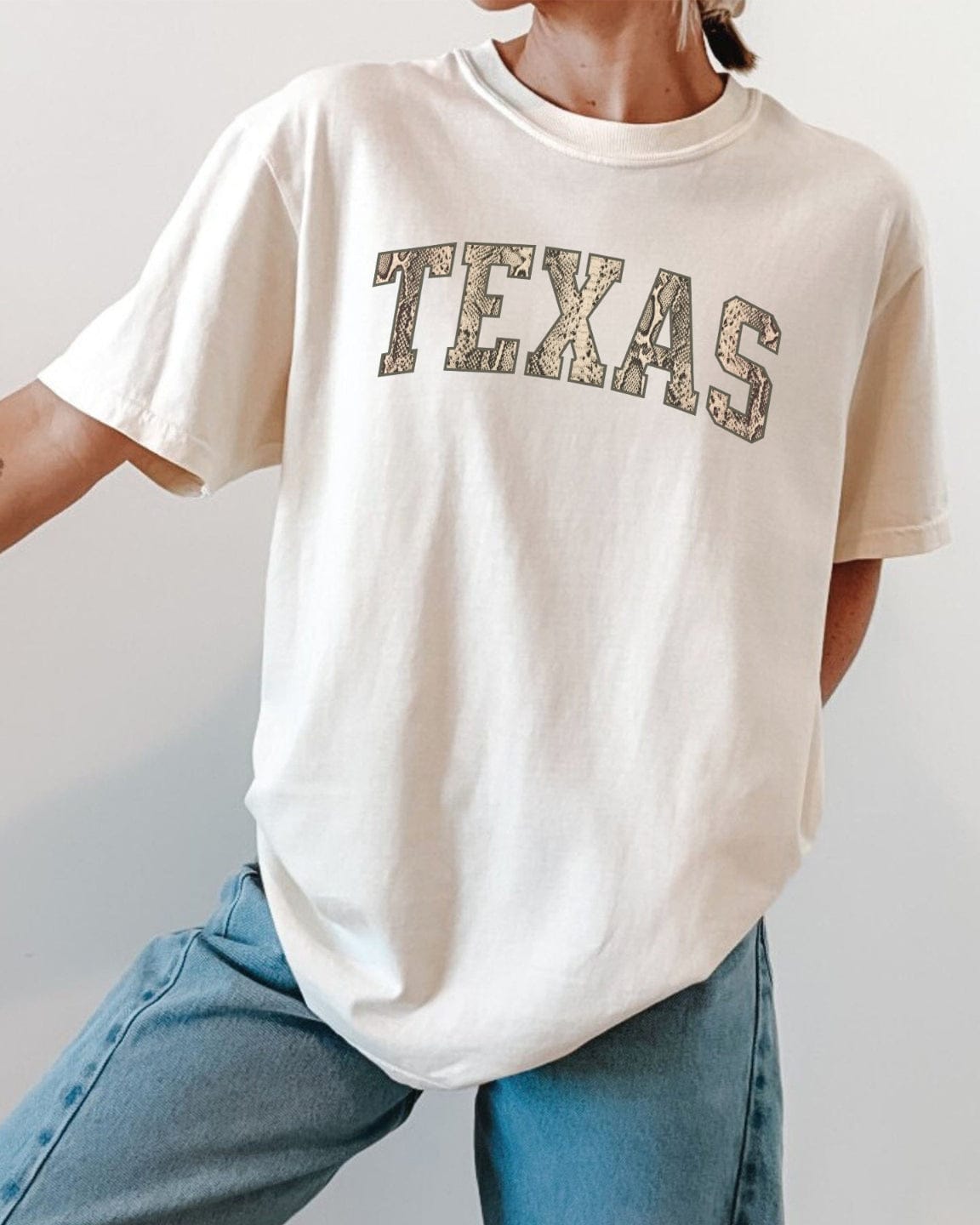 Texas Snakeskin T-Shirt by DILLO Outfitters