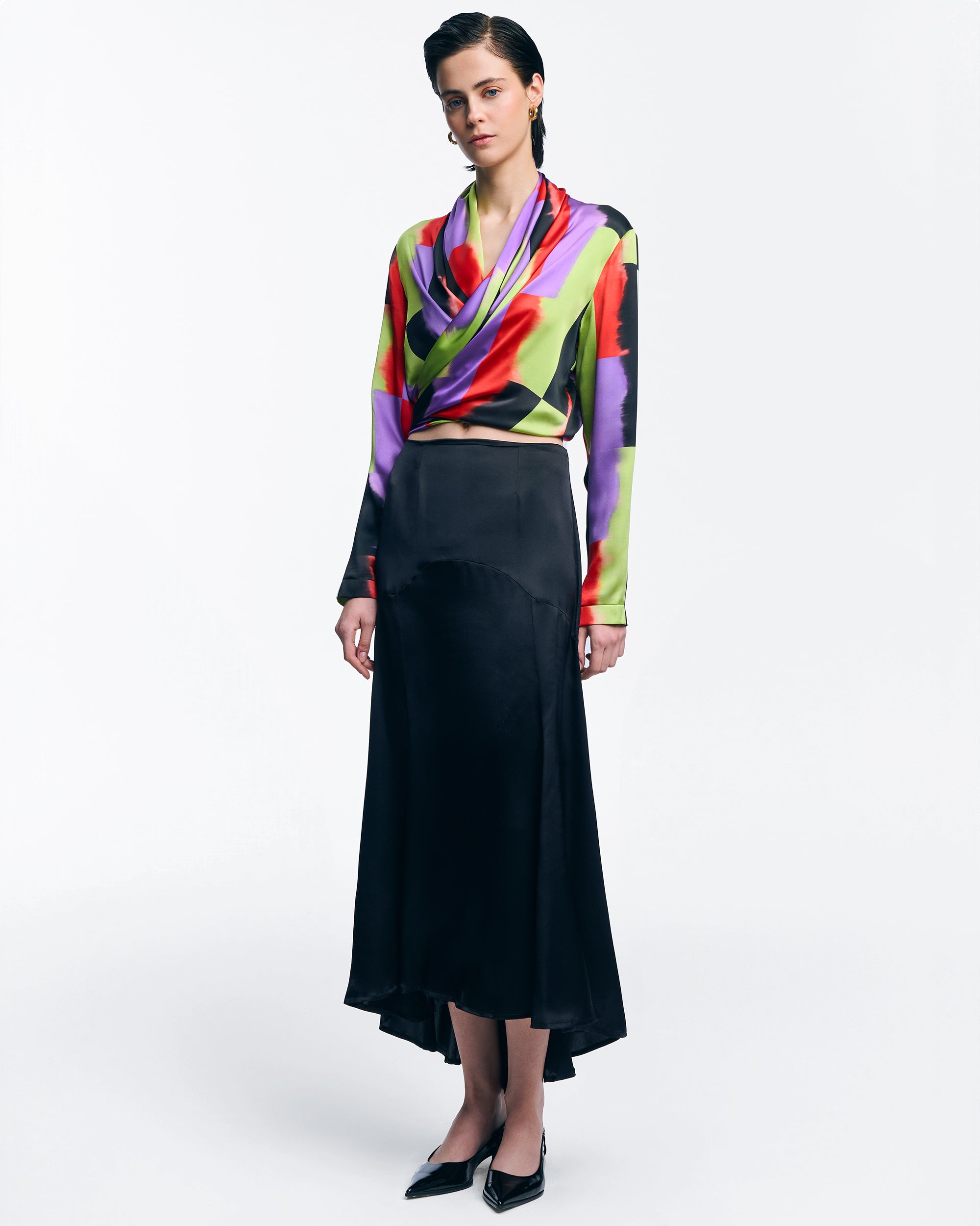 Camille silk blouse by Further Review