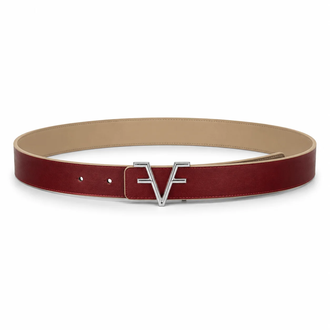 Cintura ROSSO INGLESE-NICKEL by VILLANI Napoli