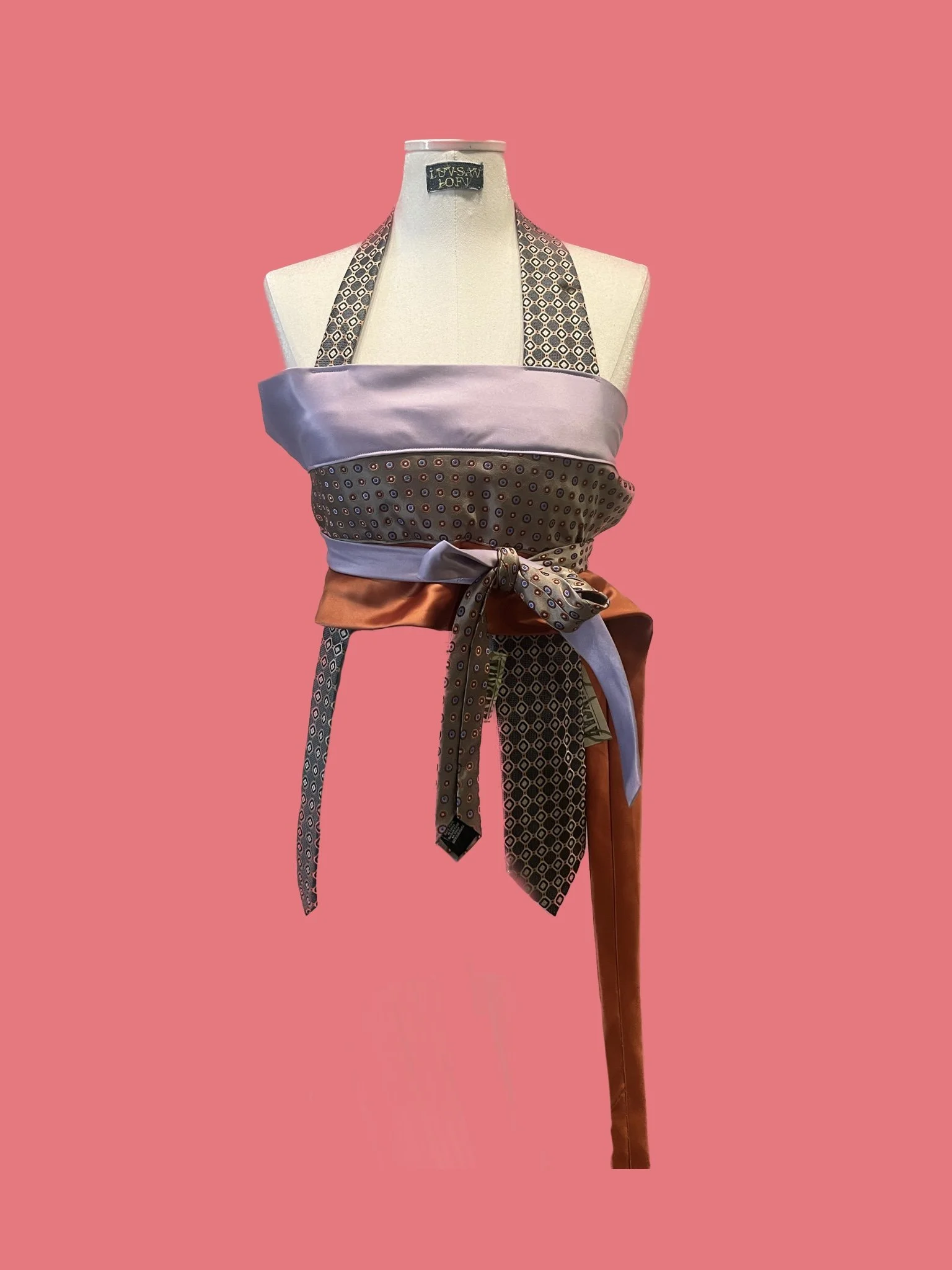 Purple tie top by Luvsav