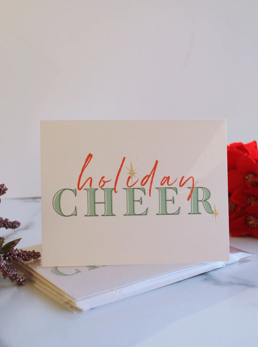 HOLIDAY CHEER CARD (PACK OF 1) by RAËLIV