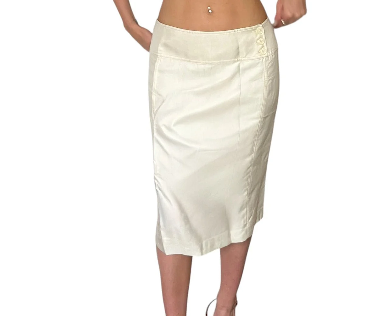 Ralph Lauren Cream Skirt by Ascensio Vintage