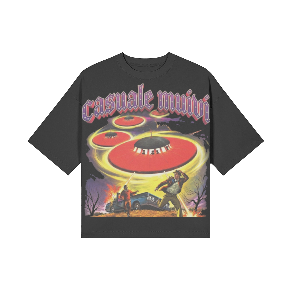 ALiens Attack T-Shirt by Casuale Muivi