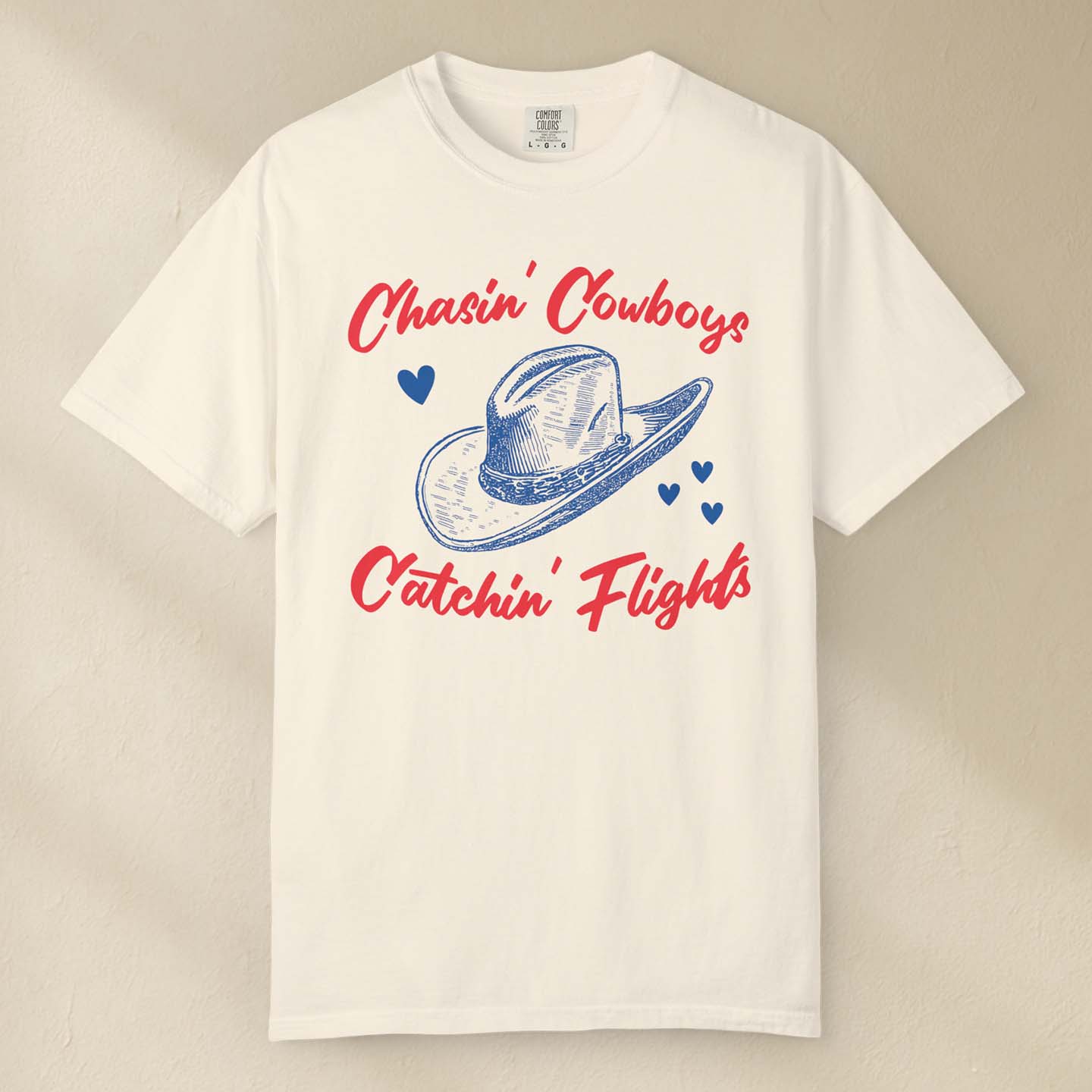 Chasin' Cowboys Catchin' Flights T-shirt by DILLO Outfitters