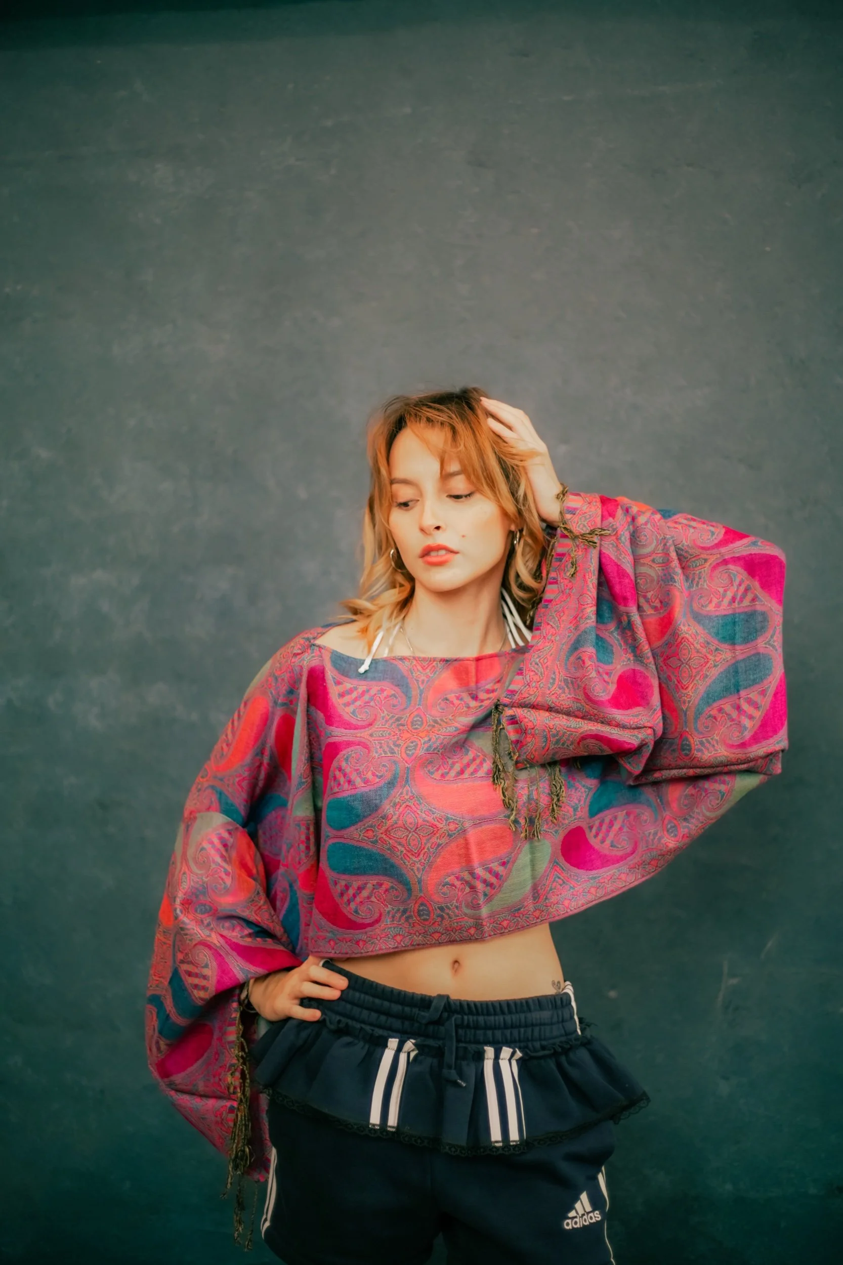 Pink pashmina by Luvsav