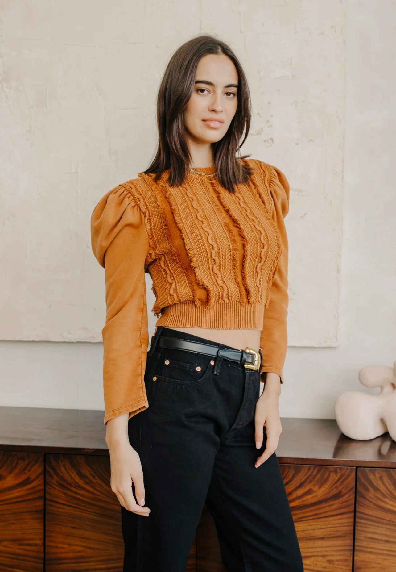 Love the Label Liv Knit Pullover by Sierra Deene