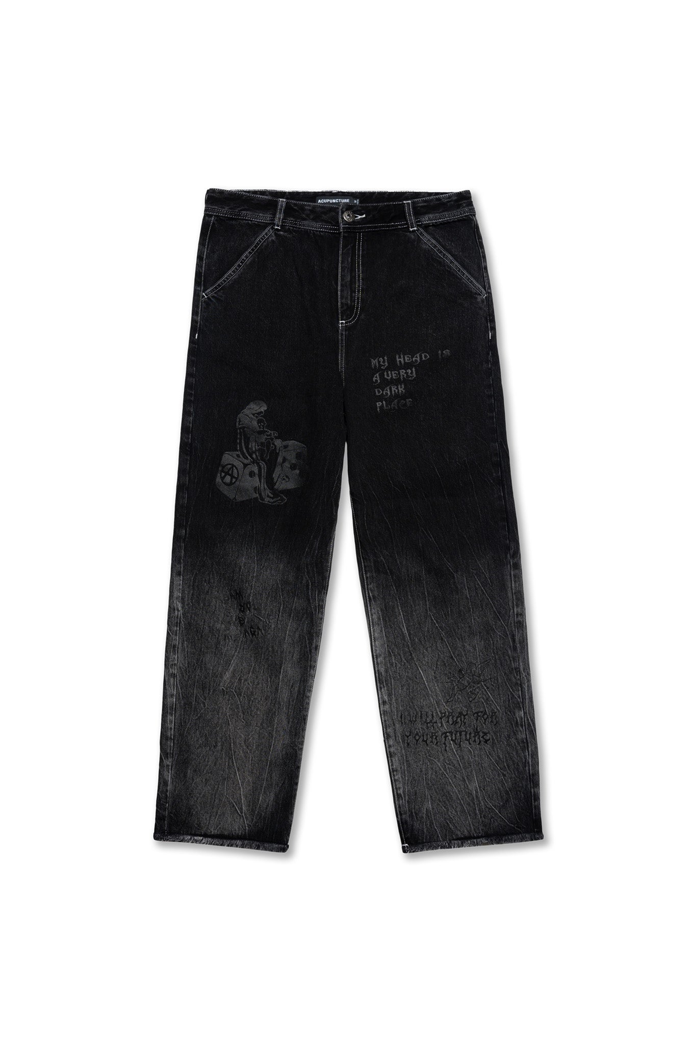 MYTH JEANS DARK GREY by Acupuncture1993
