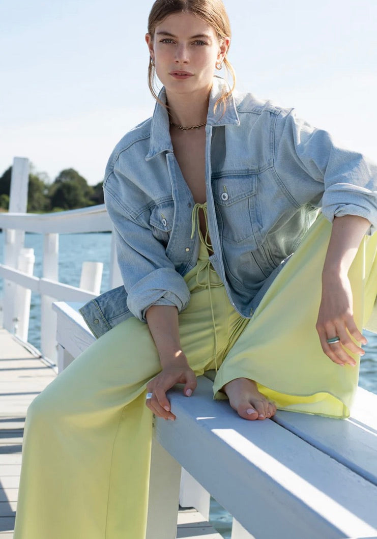 Favorite Daughter The Otto Denim Jacket in Freeport by Sierra Deene