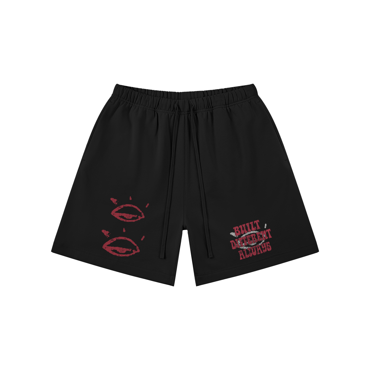 Built Different Always Shorts (Standard Version) by Casuale Muivi