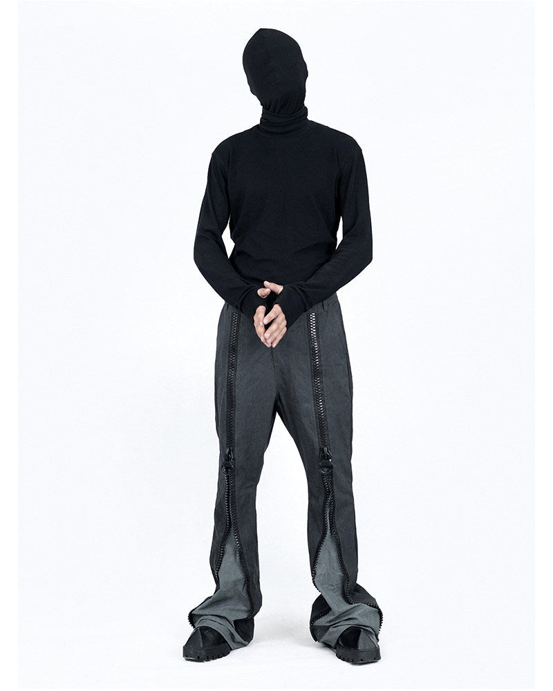 High Neck Thumb Hole Dark Base Layer by OFFCULTURE