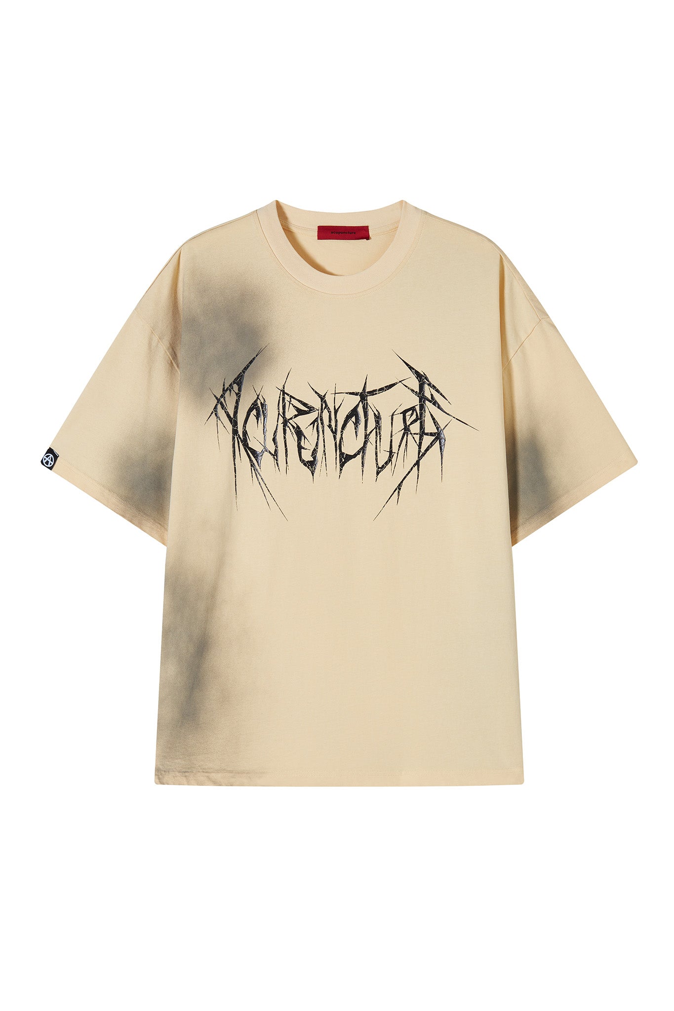 KNIFE MARK T-SHIRT KHAKI by Acupuncture1993