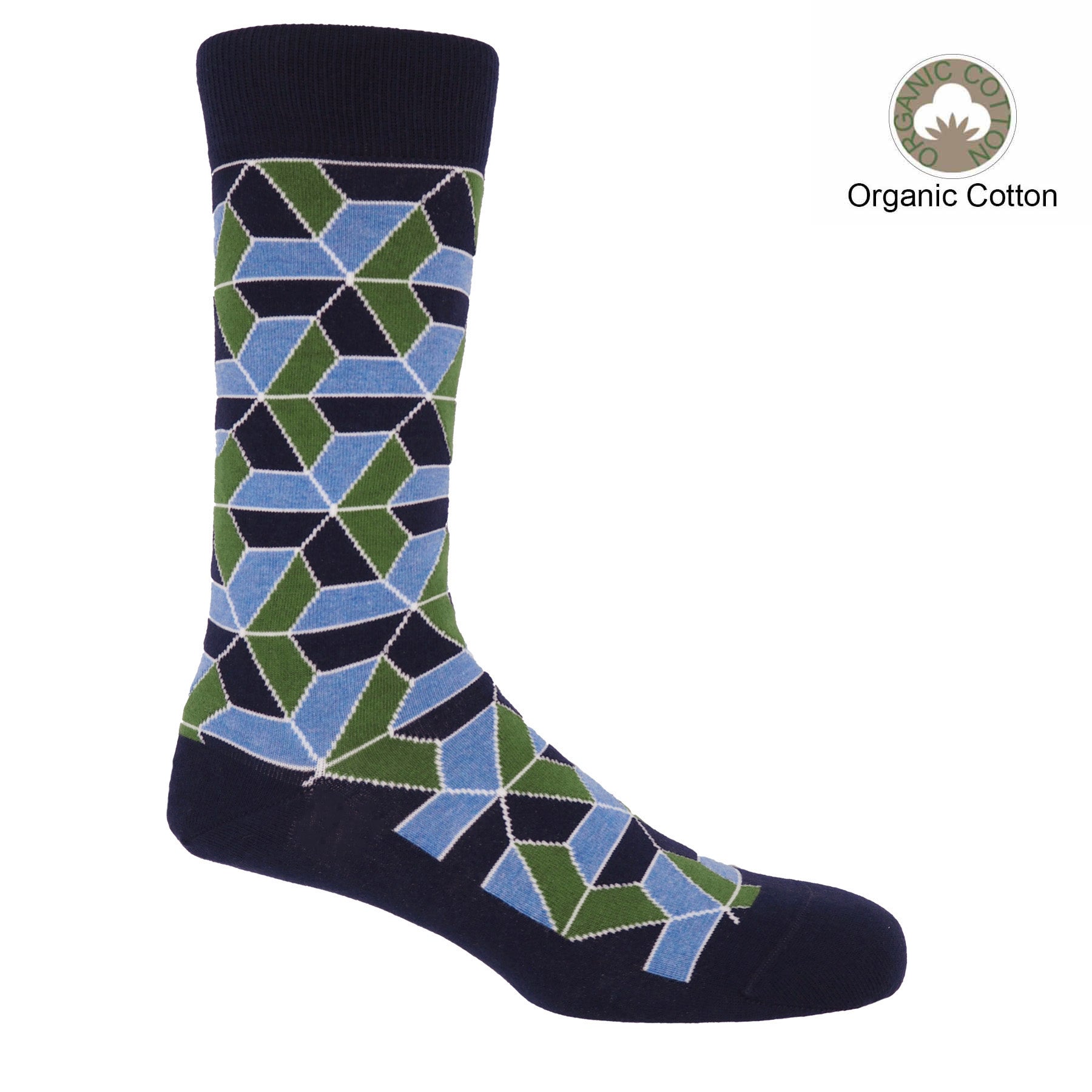 Vertex Men's Socks - Navy by Peper Harow