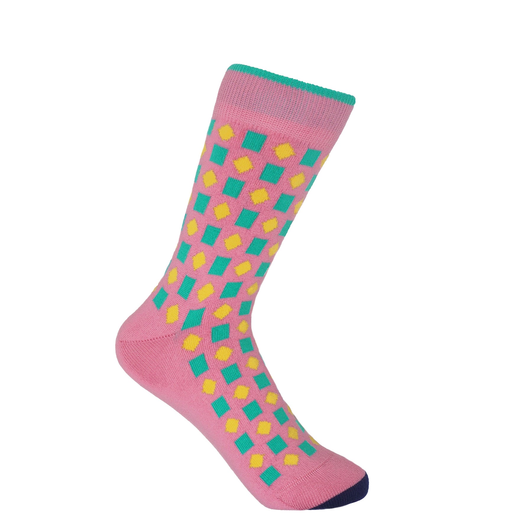 Diamonds Women's Socks - Pink by Peper Harow