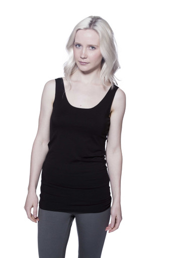 Merrow Finish Scoop Cotton Tank by A to Z Tees
