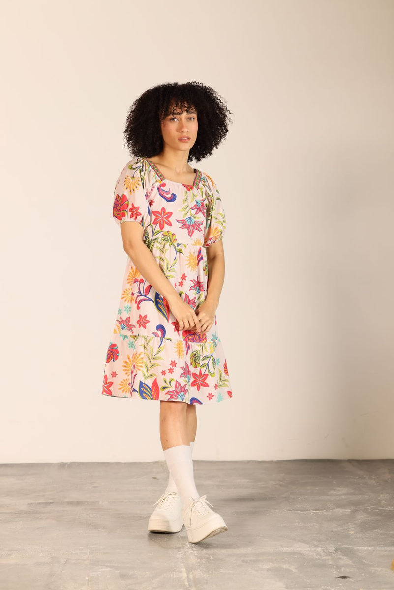 CORAL ISLAND ARIA DRESS by Maude Vivante