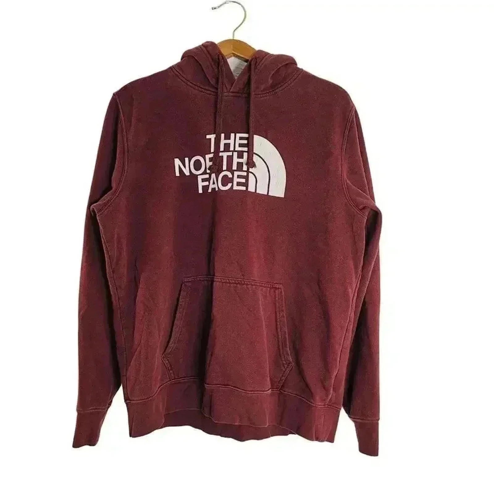 The North Face Maroon Hoodie Sweatshirt Women's Size M by Hot Girl Secondhand