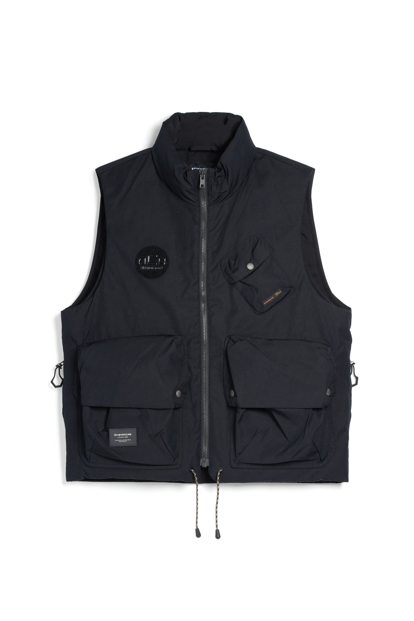 CARGO WINTER VEST BLACK by Acupuncture1993