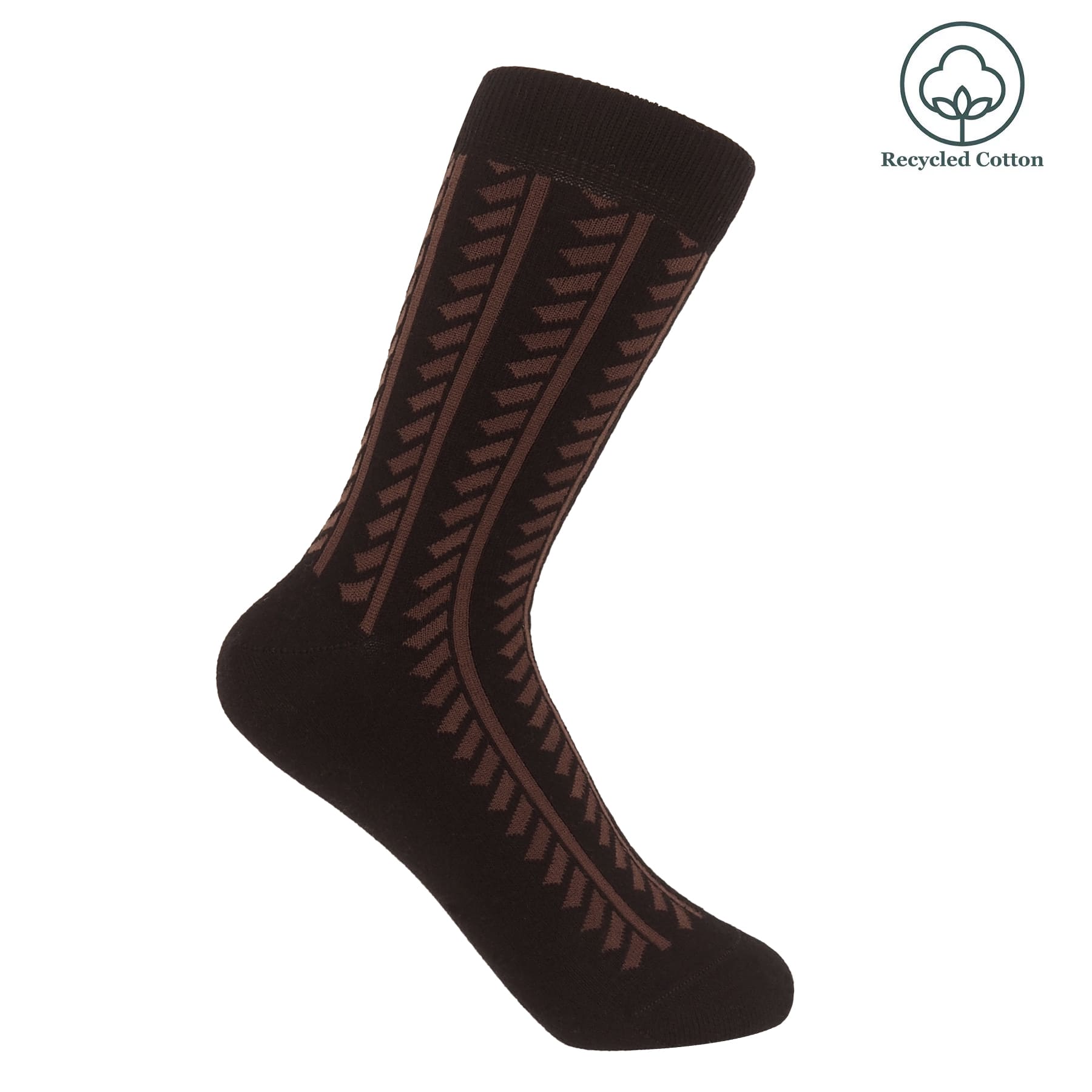 Vector Stripe Women's Socks - Black by Peper Harow