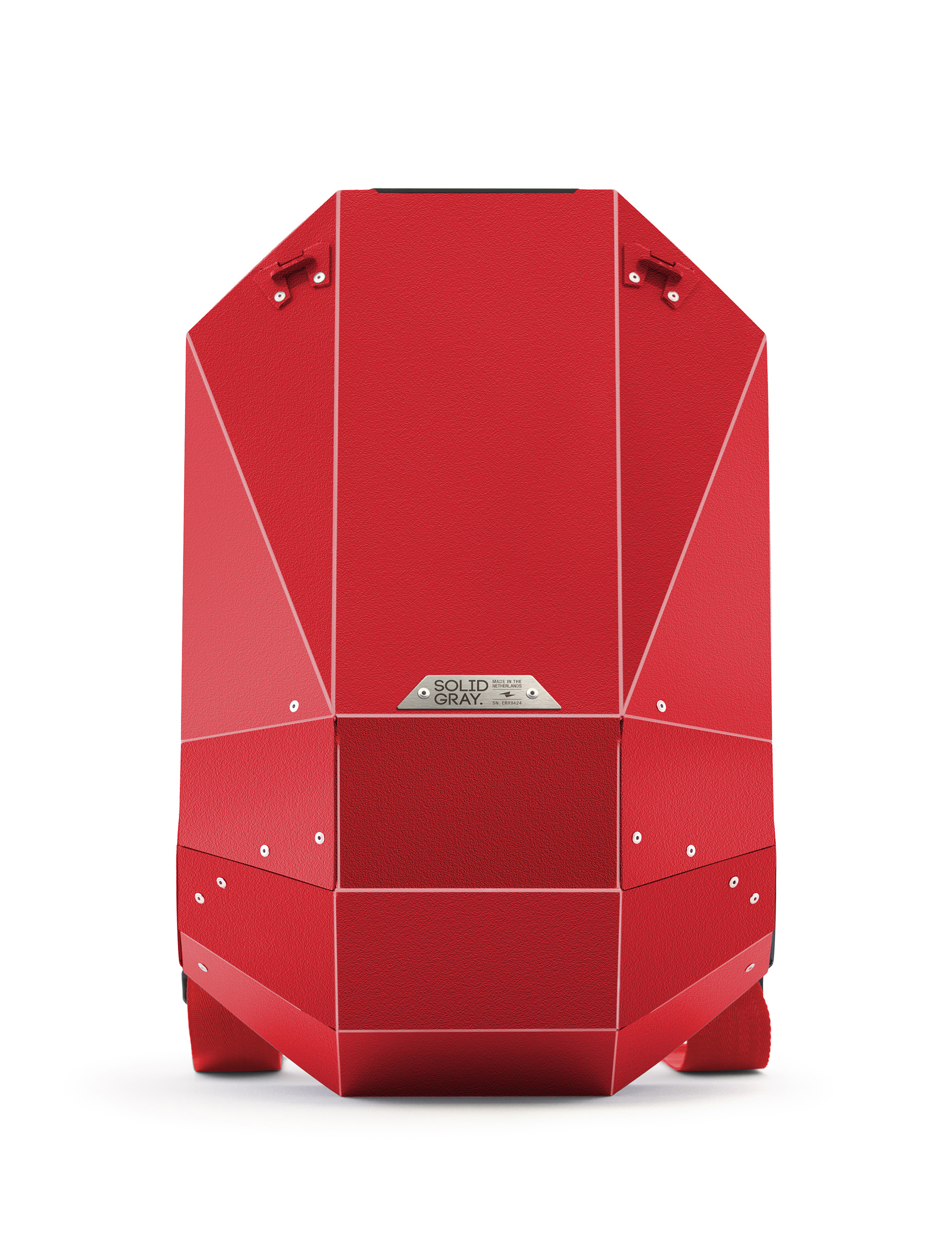 POLYMER HARD SHELL - Red by Solid Gray