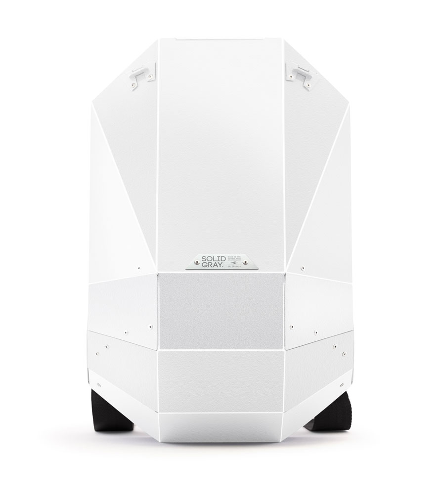 POLYMER HARD SHELL Crisp White by Solid Gray